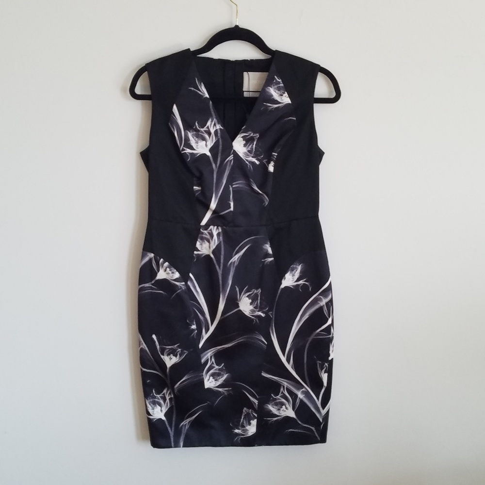 Jason Wu Dress Floral Black Spring 2013 Flower